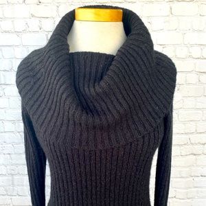 CLOTH by RD Grey Cowl-Neck Sweater